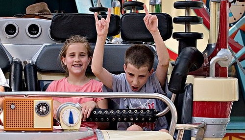 Kids having fun